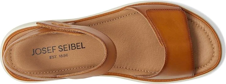 Josef Seibel Sevran 01 Women's Sandals Amber : EU 37 (US Women's 6-6.5) M, Leather - Image 2