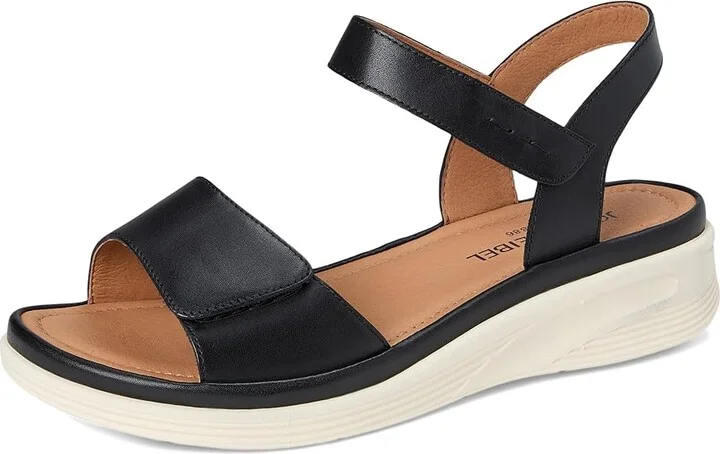 Josef Seibel Sevran 01 Women's Sandals Black : EU 38 (US Women's 7-7.5) M, Leather - Image 5