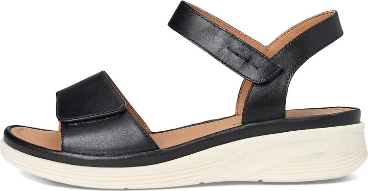 Josef Seibel Sevran 01 Women's Sandals Black : EU 38 (US Women's 7-7.5) M, Leather - Image 6