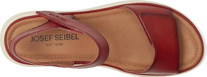 Josef Seibel Sevran 01 Women's Sandals Hibiscus : EU 39 (US Women's 8-8.5) M, Leather - Image 2