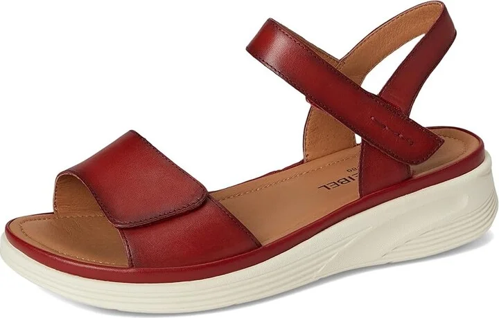 Josef Seibel Sevran 01 Women's Sandals Hibiscus : EU 39 (US Women's 8-8.5) M, Leather - Image 5