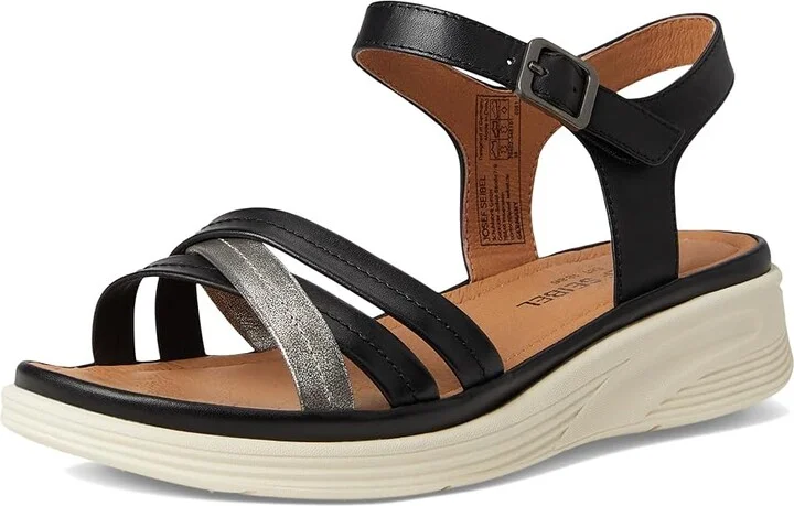Josef Seibel Sevran 02 Women's Sandals Black : EU 36 (US Women's 5-5.5) M, Leather - Image 5