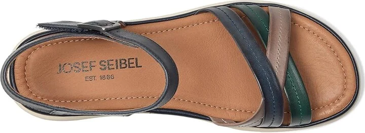 Josef Seibel Sevran 02 Women's Sandals Dark Blue : EU 36 (US Women's 5-5.5) M, Leather - Image 2