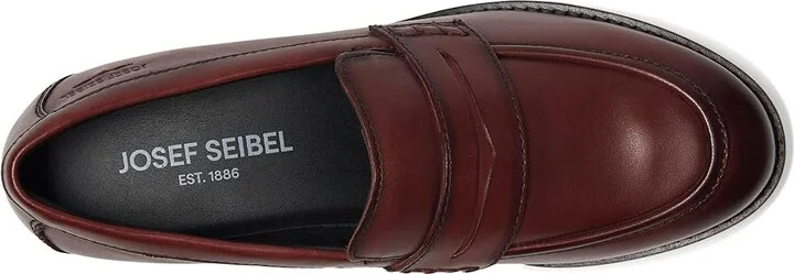 Josef Seibel Simona 07 Women's Flat Shoes Bordo : EU 41 (US Women's 10-10.5) M, Leather - Image 2