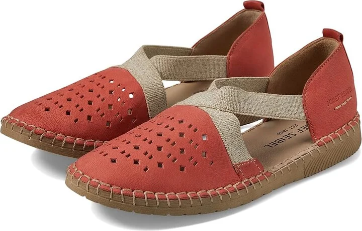 Josef Seibel Sofie 44 Women's Shoes Red Asti : EU 39 (US Women's 8-8.5) M, Leather