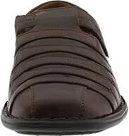 Josef Seibel Steven Men's Flat Shoes Roma Marone : EU 45 (US Men's 11-11.5) M, Leather - Image 6
