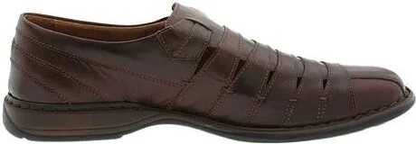 Josef Seibel Steven Men's Flat Shoes Roma Marone : EU 45 (US Men's 11-11.5) M, Leather - Image 8