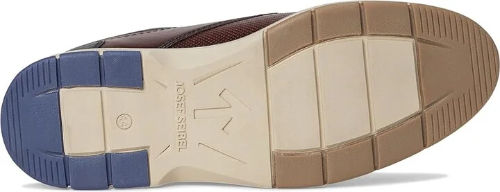 Josef Seibel Stuart 02 Men's Lace Up Wing Tip Shoes Castagne-Combi : EU 46 (US Men's 12) M, Full Grain leather - Image 3
