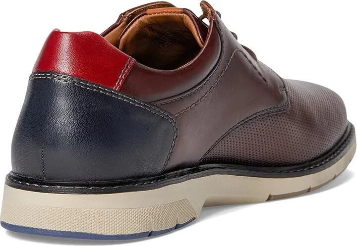 Josef Seibel Stuart 02 Men's Lace Up Wing Tip Shoes Castagne-Combi : EU 46 (US Men's 12) M, Full Grain leather - Image 4