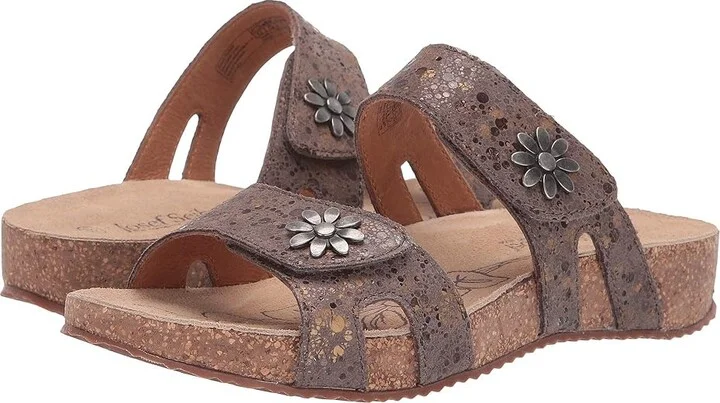 Josef Seibel Tonga 04 Women's Sandals Taupe/Multi : EU 36 (US Women's 5-5.5) M, Leather