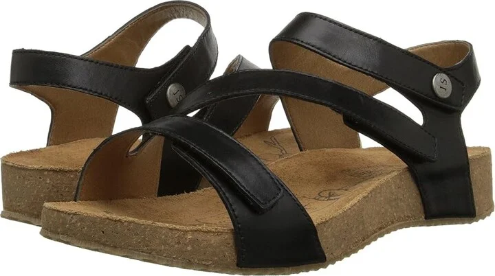 Josef Seibel Tonga 25 Women's Shoes Black Equipe : EU 36 (US Women's 5-5.5) M, Leather