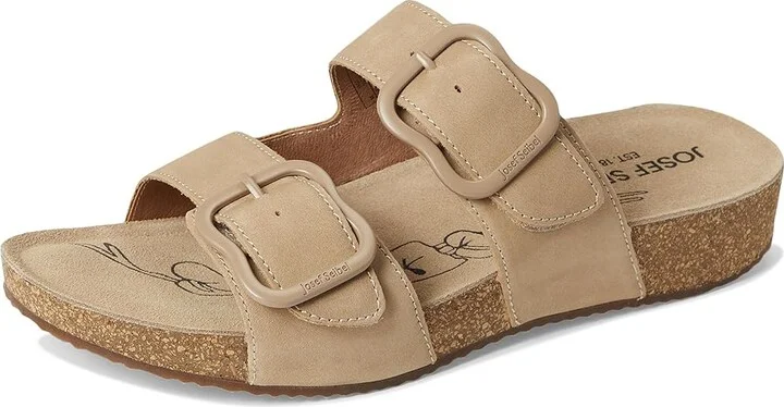 Josef Seibel Tonga 64 Women's Sandals Beige : EU 41 (US Women's 10-10.5) M, Leather/Rubber - Image 5