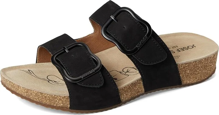 Josef Seibel Tonga 64 Women's Sandals Black : EU 36 (US Women's 5-5.5) M, Leather/Rubber - Image 5