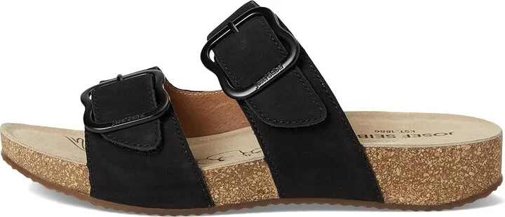 Josef Seibel Tonga 64 Women's Sandals Black : EU 36 (US Women's 5-5.5) M, Leather/Rubber - Image 6