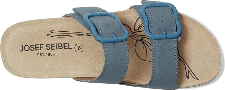Josef Seibel Tonga 64 Women's Sandals Jeans : EU 36 (US Women's 5-5.5) M, Leather/Rubber - Image 2