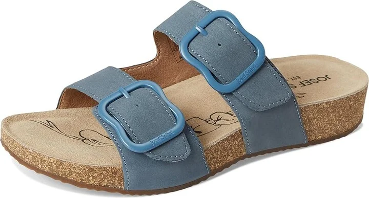 Josef Seibel Tonga 64 Women's Sandals Jeans : EU 36 (US Women's 5-5.5) M, Leather/Rubber - Image 5
