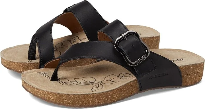 Josef Seibel Tonga 77 Women's Shoes Black Equipe : EU 37 (US Women's 6-6.5) M, Leather