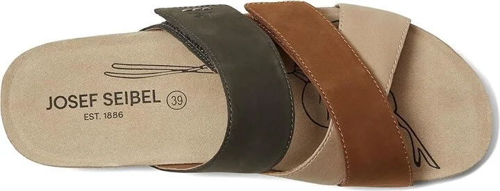 Josef Seibel Tonga 84 Women's Sandals Beige : EU 39 (US Women's 8-8.5) M, Leather - Image 2
