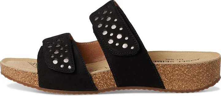 Josef Seibel Tonga 86 Women's Sandals Black : EU 37 (US Women's 6-6.5) M, Leather - Image 6