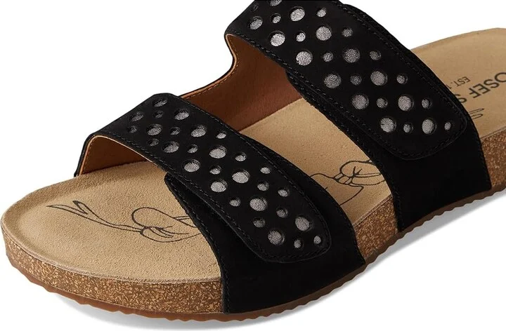Josef Seibel Tonga 86 Women's Sandals Black : EU 37 (US Women's 6-6.5) M, Leather - Image 7