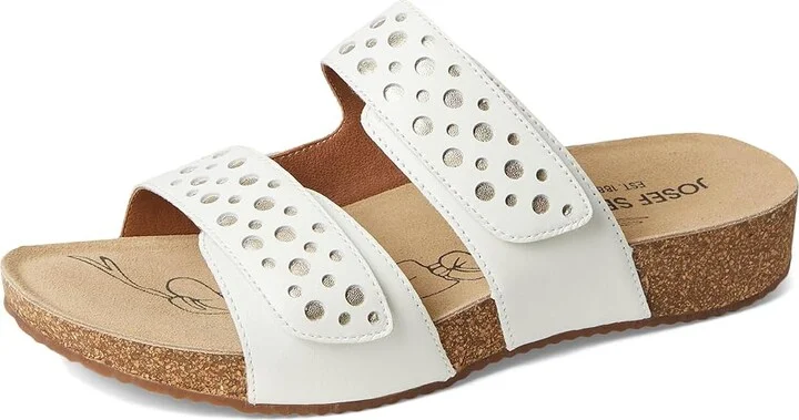 Josef Seibel Tonga 86 Women's Sandals White : EU 40 (US Women's 9-9.5) M, Leather - Image 5