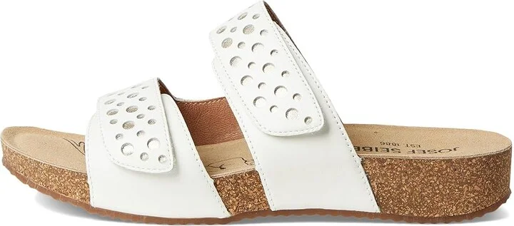 Josef Seibel Tonga 86 Women's Sandals White : EU 40 (US Women's 9-9.5) M, Leather - Image 6