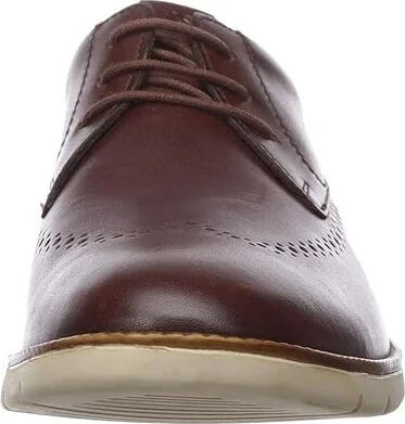 Josef Seibel Tyler 33 Men's Lace up casual Shoes Cognac : EU 41 (US Men's 7.5-8) M, Leather - Image 6
