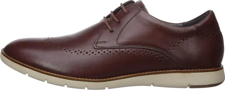 Josef Seibel Tyler 33 Men's Lace up casual Shoes Cognac : EU 41 (US Men's 7.5-8) M, Leather - Image 7
