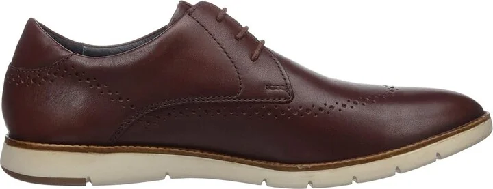 Josef Seibel Tyler 33 Men's Lace up casual Shoes Cognac : EU 41 (US Men's 7.5-8) M, Leather - Image 8