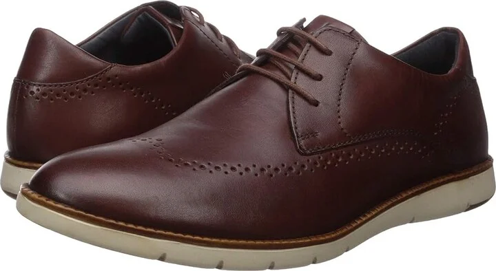 Josef Seibel Tyler 33 Men's Lace up casual Shoes Cognac : EU 41 (US Men's 7.5-8) M, Leather