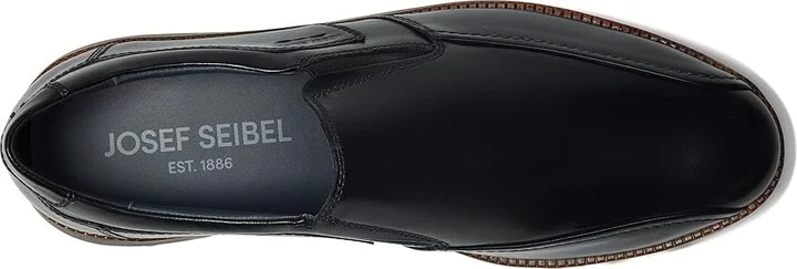 Josef Seibel Tyler 38 Men's Lace Up Wing Tip Shoes Black : EU 45 (US Men's 11-11.5) M, Leather - Image 2