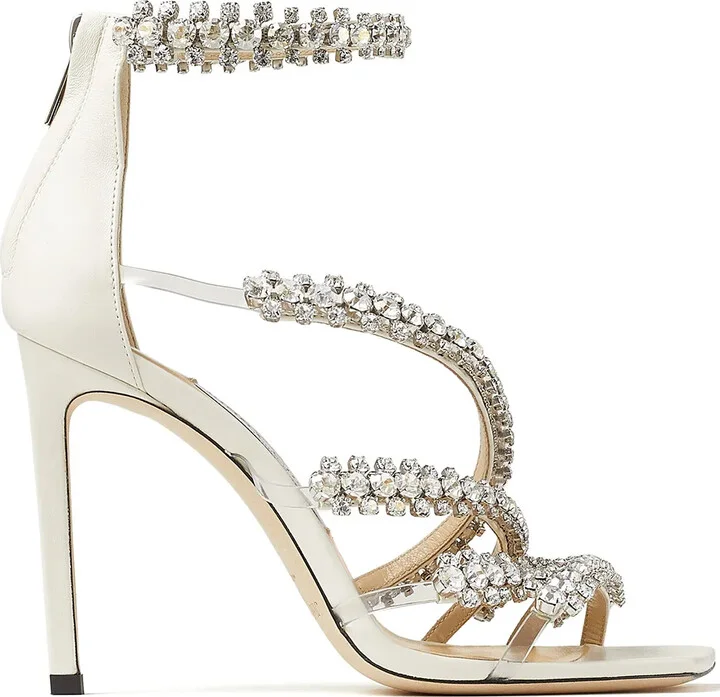 Josefine 100mm crystal-embellished sandals