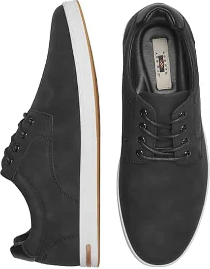 Joseph Abboud Men's 4 Eye Lace Up Oxford Black