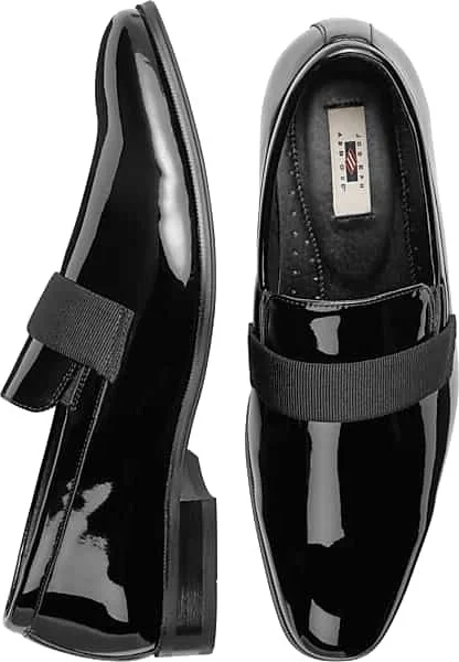 Joseph Abboud Men's Soiree Patent Leather Formal Slip-on Shoes Formal