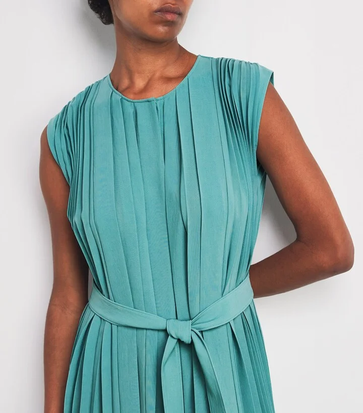 Joseph Plissé Davide Midi Dress - Image 4
