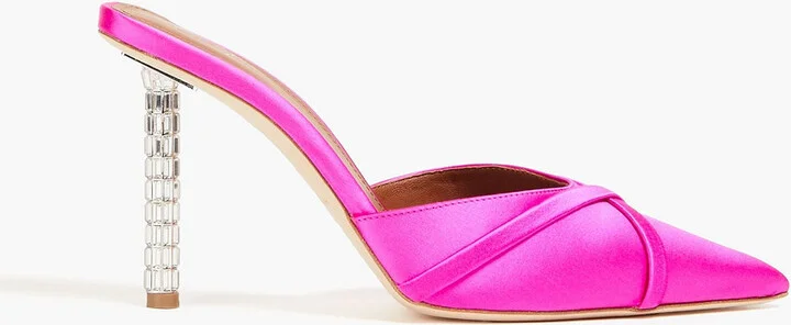 Josephine 90 satin mules
