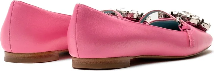 Josephine Crystal Embellished Flat - Image 2