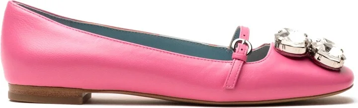 Josephine Crystal Embellished Flat - Image 3