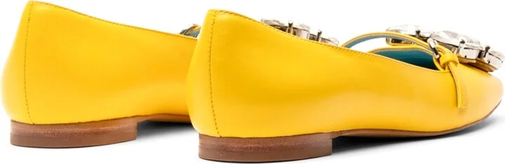 Josephine Crystal Embellished Flat - Image 6