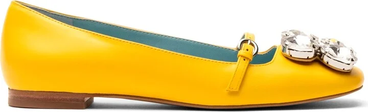 Josephine Crystal Embellished Flat - Image 7