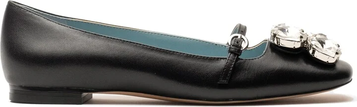 Josephine Crystal Embellished Flat - Image 11