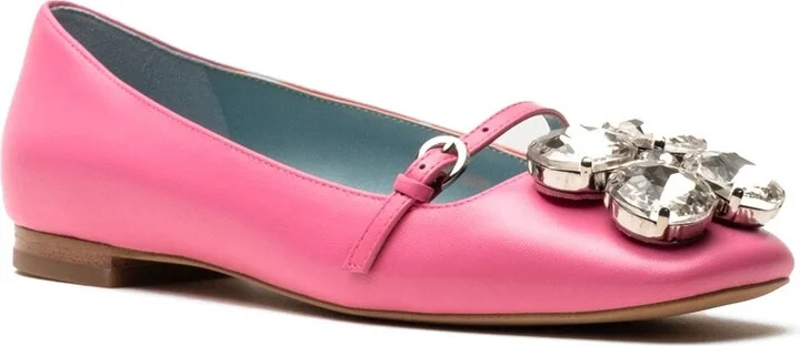 Josephine Crystal Embellished Flat
