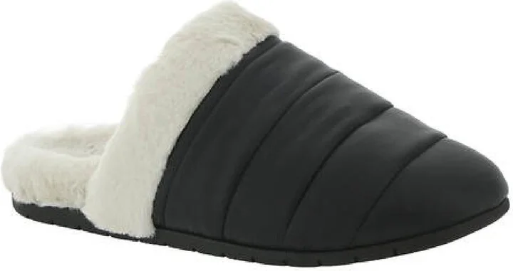 Josephine Womens Faux Fur Lined Comfort Mules