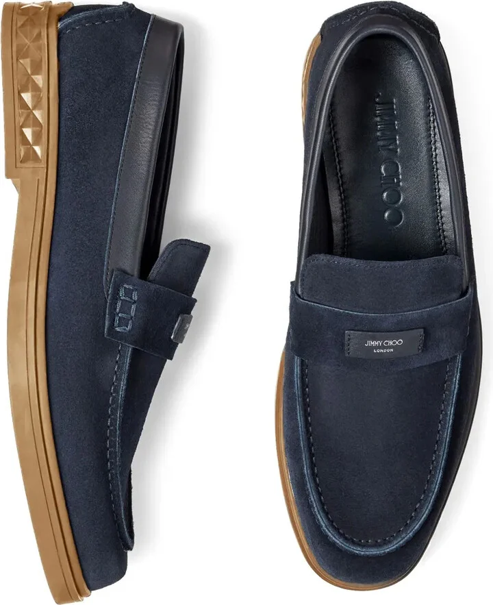 Josh Driver suede penny loafers - Image 3