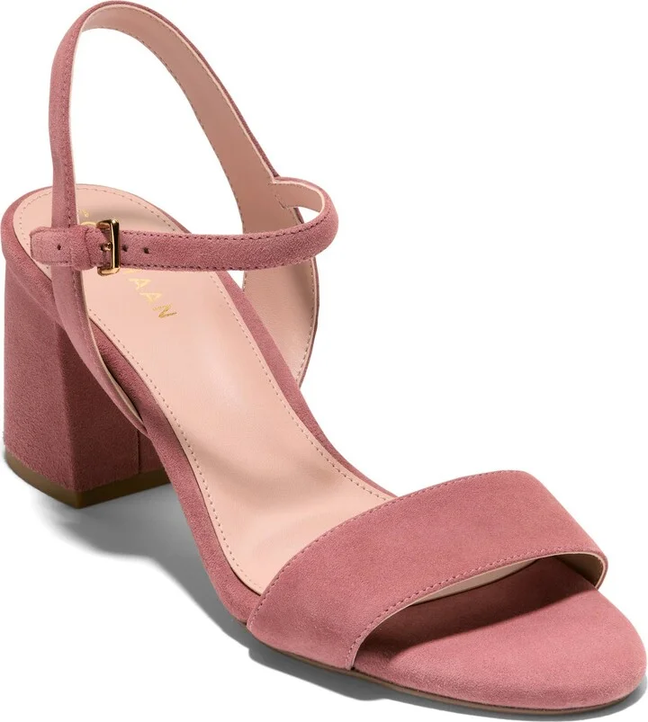 Josie Scalloped Block Heel Sandal