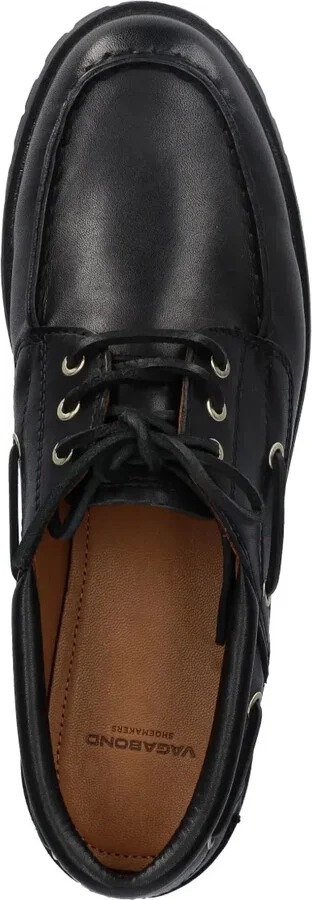 Joslyn leather lace-up boat shoes - Image 3