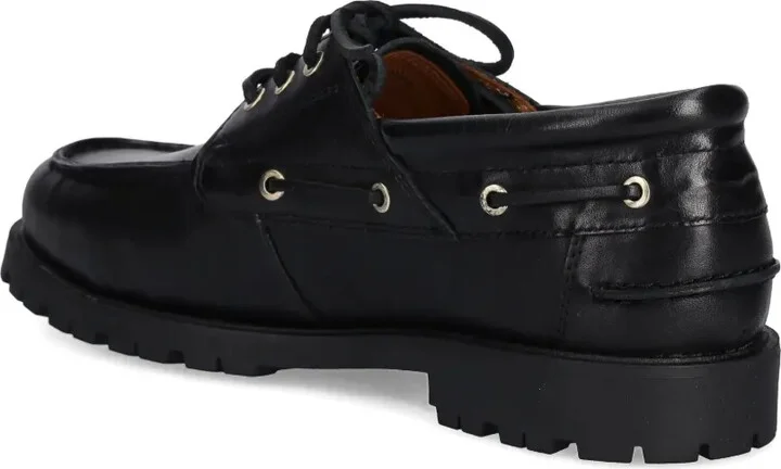 Joslyn leather lace-up boat shoes - Image 5