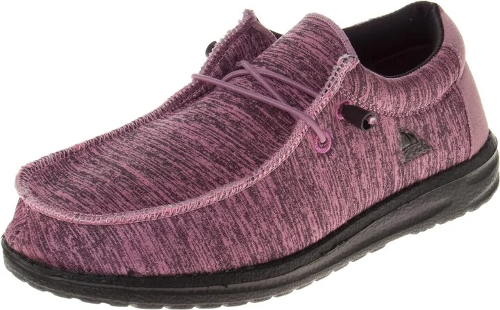 Josmo Slip-on Loafers Lightweight Canvas Womens Shoes
