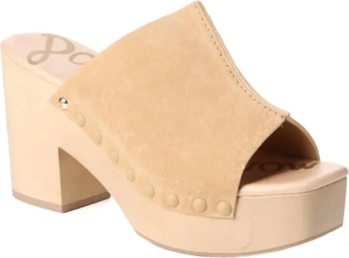 Josselyn Mule In Beige