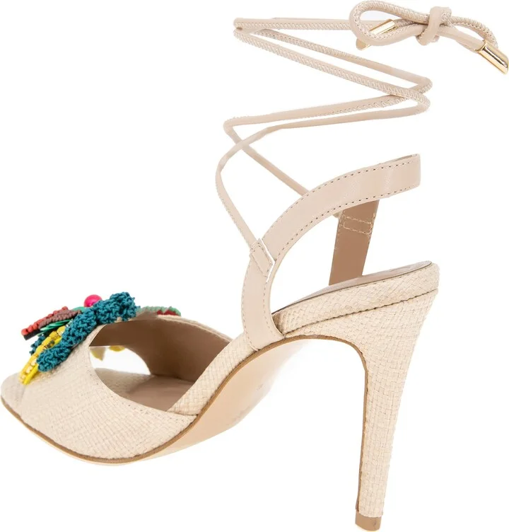 Journe Ankle Wrap Sandal - Image 2